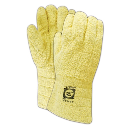 Jomac By Wells Lamont Jomac 636Kcl Cotton-Lined Kevlar Terrycloth Heat Resistant Gloves, Xl, PR 636KCL